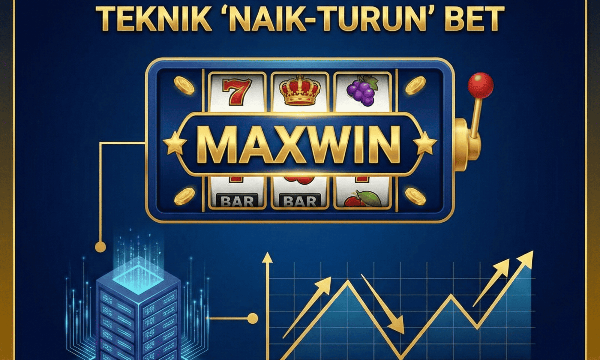 Strategi Pola Maxwin Khusus Algoritma Server Thailand: Teknik 'Naik-Turun' Bet